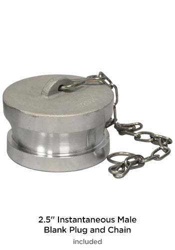 10,000 Litre Fire Tall Water Tank - Instantaneous Connections