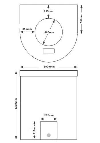 Commercial Water Tank 1000 Litres