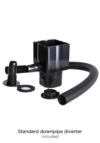 1200 Litre Water Butt Twin Pack Linked - Sandstone