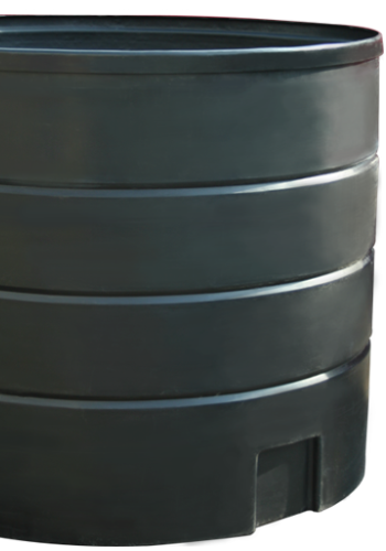 13,000 Litre Open Top Tank Black