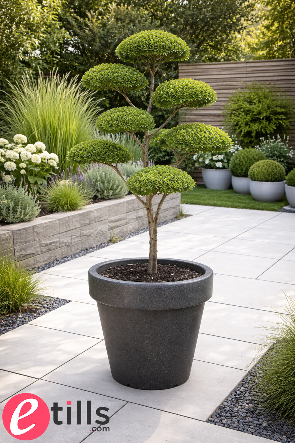 The Classic Garden Planter In Millstone