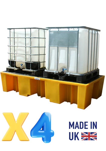 Double IBC BUND PALLETS X 4