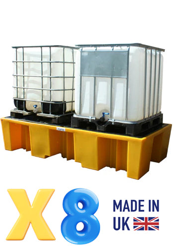 Double IBC BUND PALLETS X 8