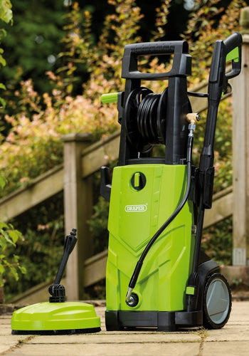 230V Pressure Washer, 2200W, 165Bar, Green