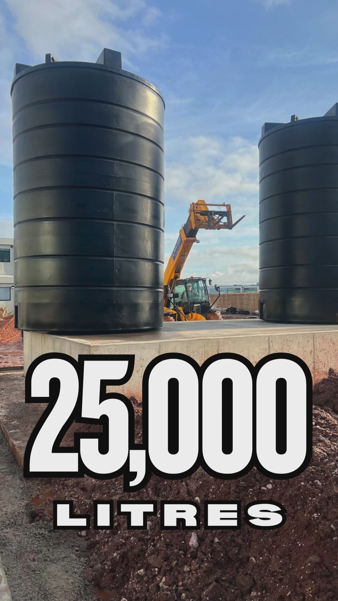 25,000 Litre Sprayer Tank