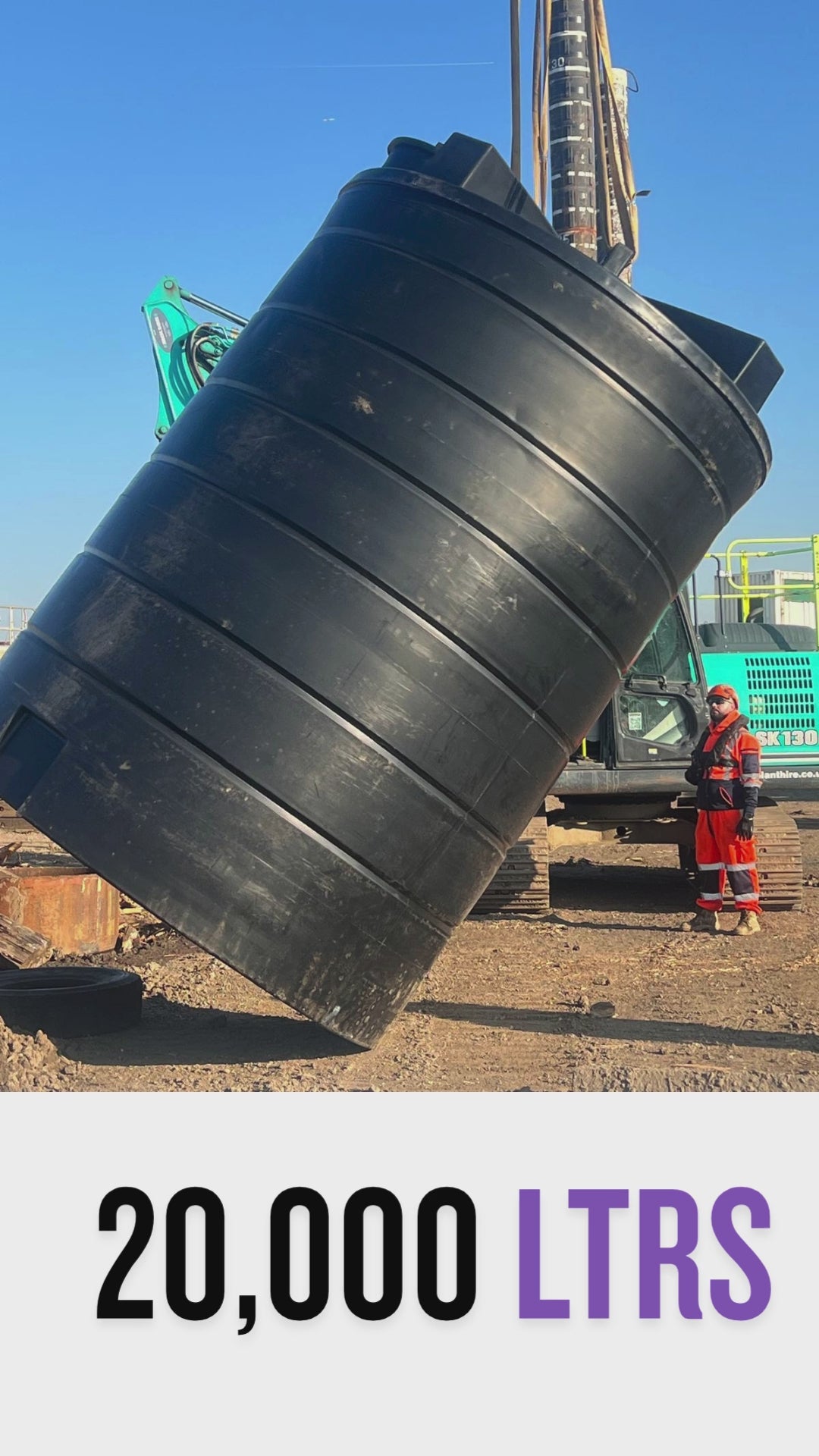 20,000 Litre Sprayer Tank