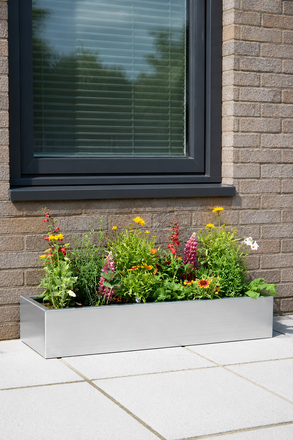 1200mm x 300mm Raised Bed Contemporary Style