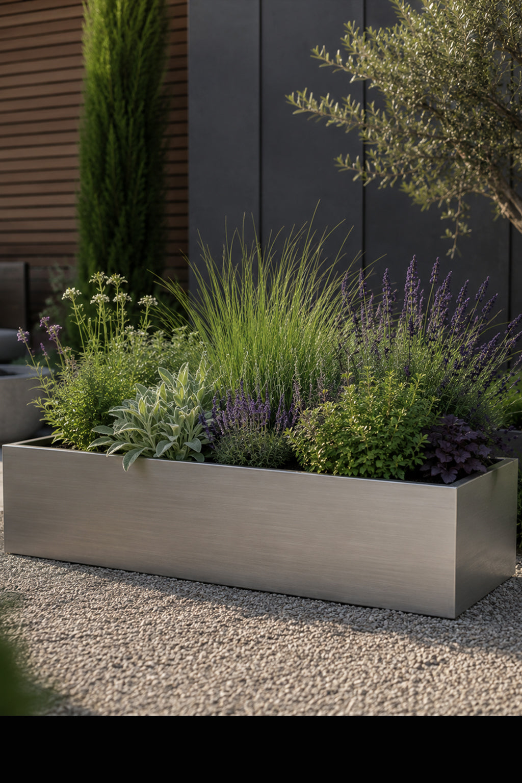 1800 x 1800 x 600mm Raised Garden Bed Contemporary Style