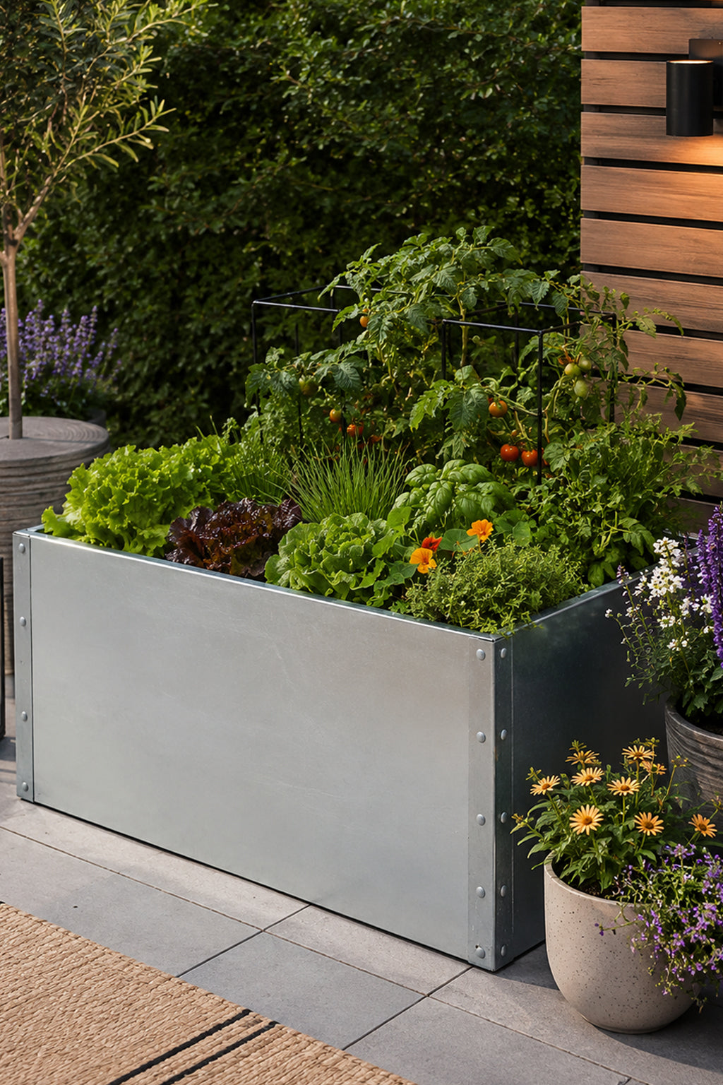 1200 x 1200 x 450mm Raised Garden Bed Urban Style