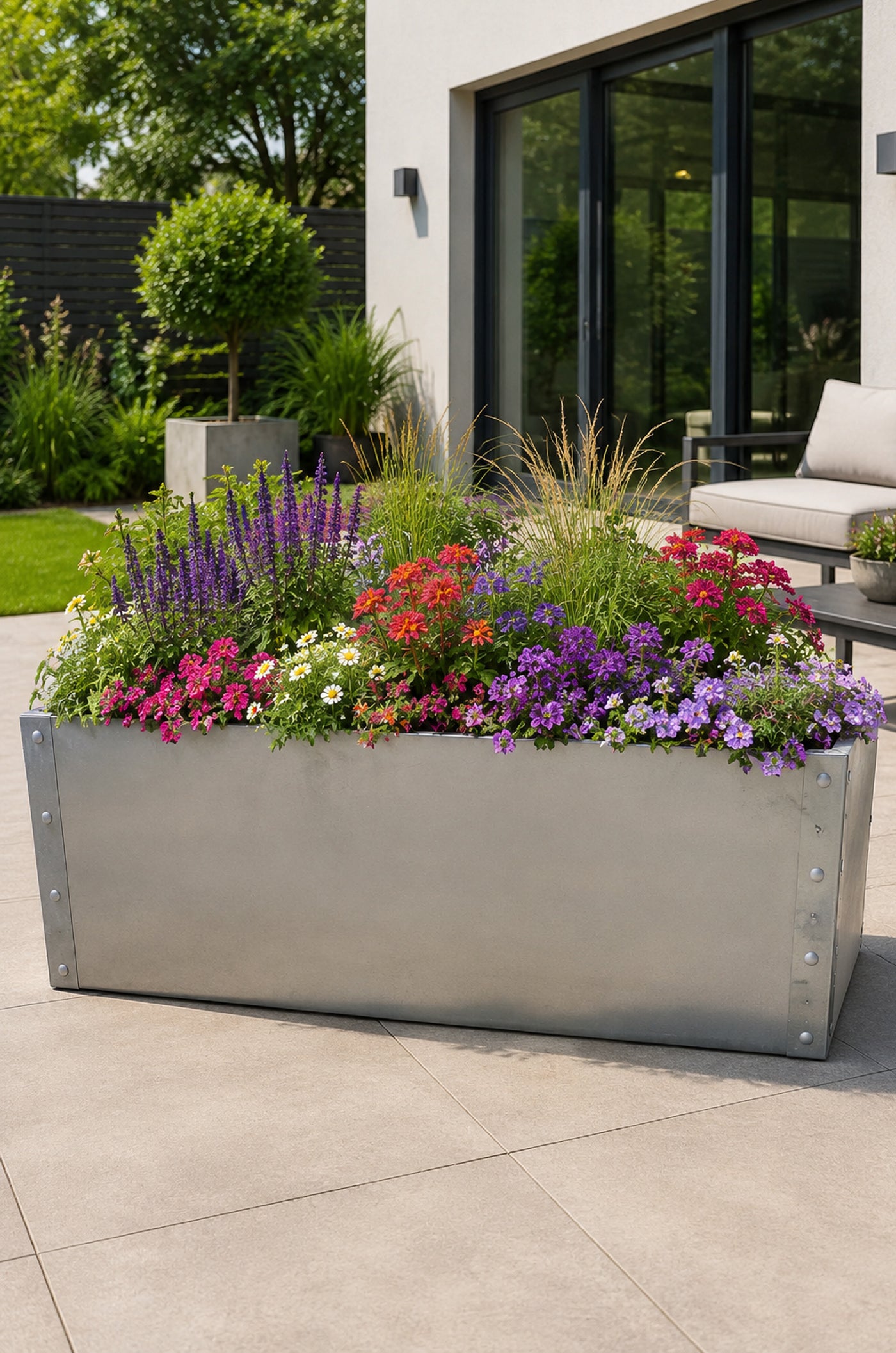 1200 x 400 x 600mm Raised Garden Bed Urban Style