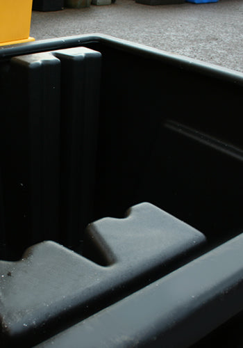 IBC Bund Pallet - Black with No Grid