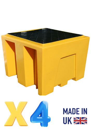 SINGLE IBC BUND PALLETS X 4