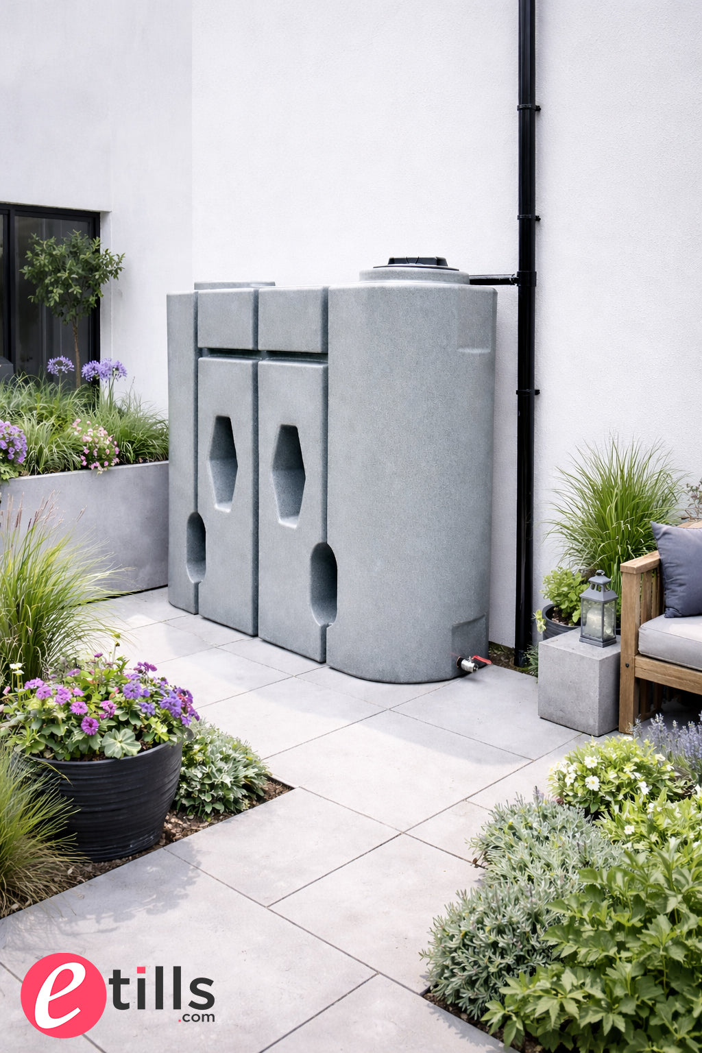 1900 Slimline Water Butt Millstone