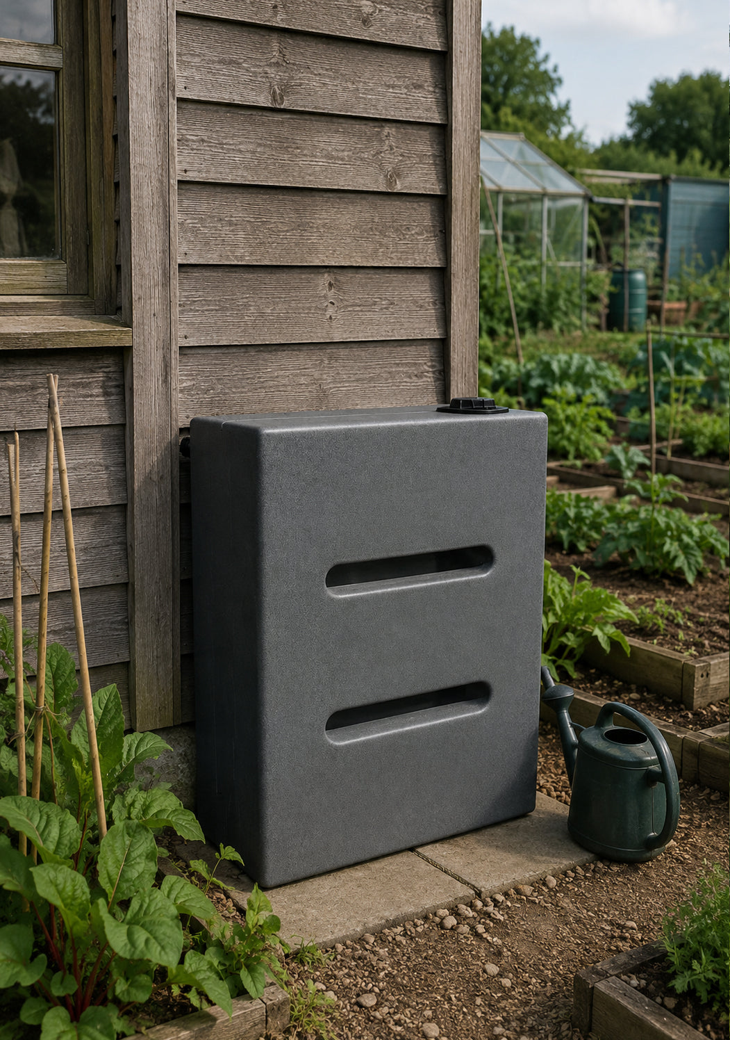 650 Litre Tall Water Butt V3 - Millstone
